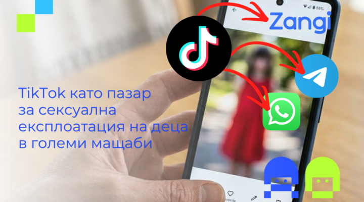 Телефон със снимка на момиче TikTok